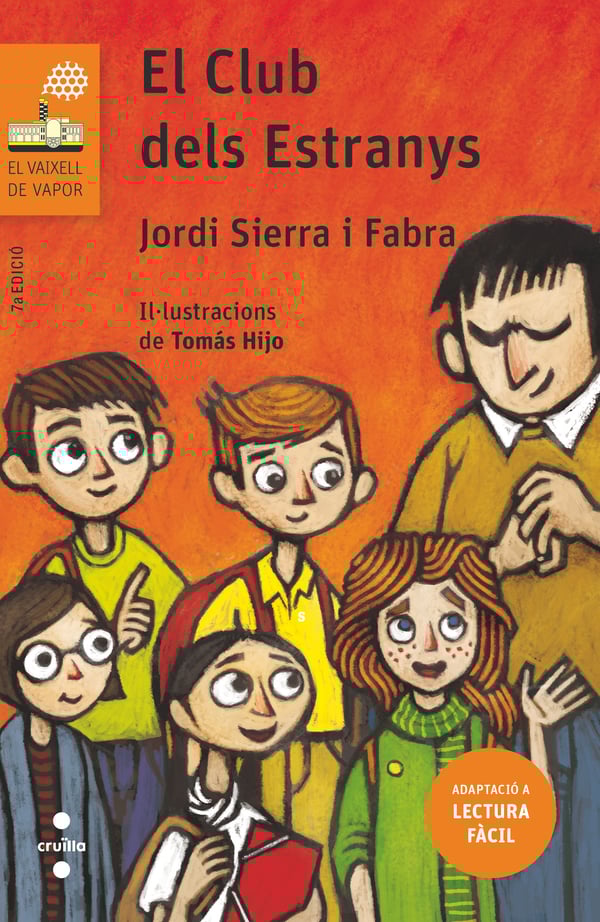 Portada del producto:  El club dels estranys (Lectura fàcil)