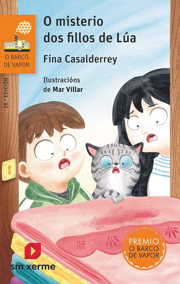 Portada del producto:  O misterio dos fillos de Lúa