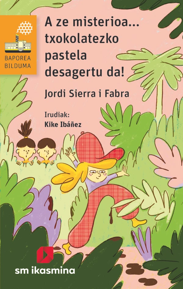 Portada del producto:  A ze misterioa… txokolatezko pastela desagertu da!