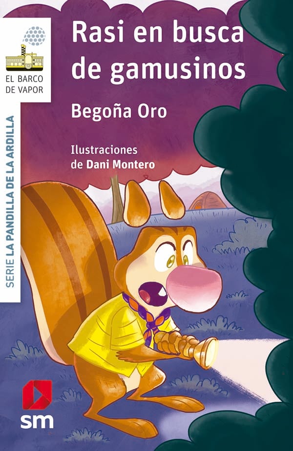 Portada del producto:  La pandilla de la ardilla 16.  Rasi en busca de gamusinos