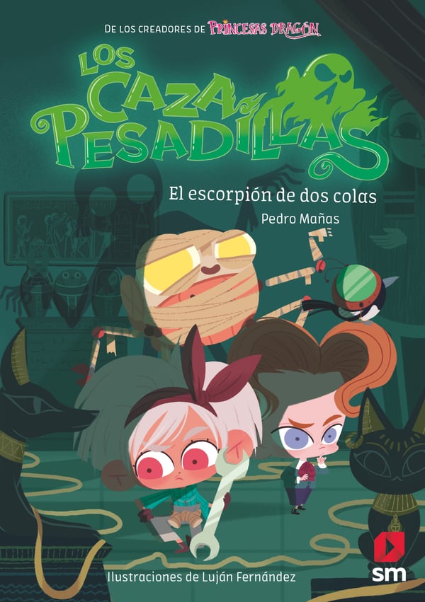 Portada del producto:  Los Cazapesadillas 3: El escorpión de dos colas