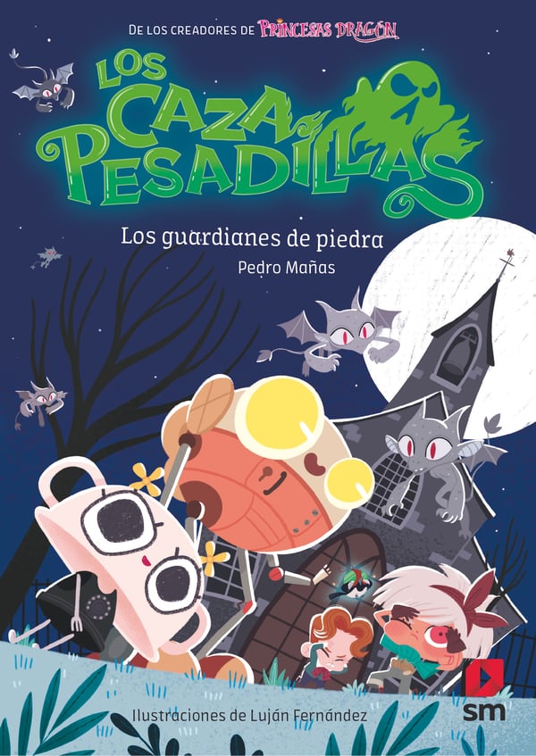 Portada del producto:  Los Cazapesadillas 5: Los guardianes de piedra