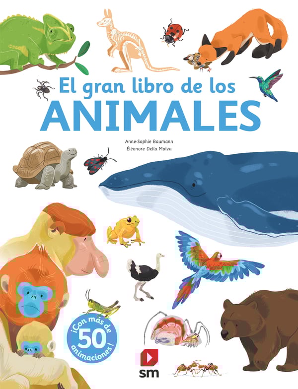 Portada del producto:  El gran libro de los animales