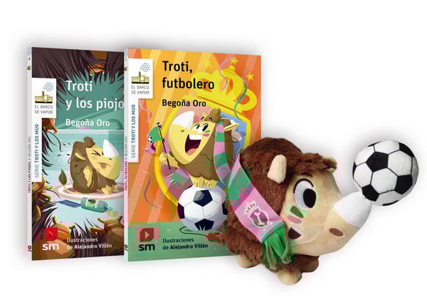 Portada del producto:  Pack Troti, futbolero