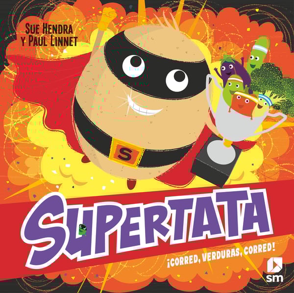 Portada del producto:  Supertata: ¡Corred, verduras, corred!