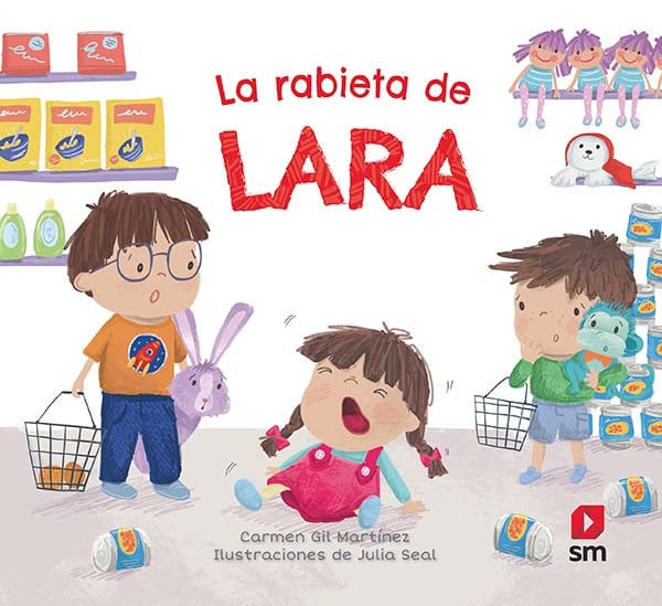 Portada del producto:  La rabieta de Lara