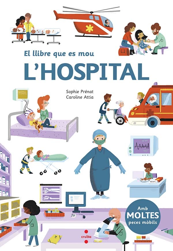 Portada del producto:  El llibre que es mou: L’hospital