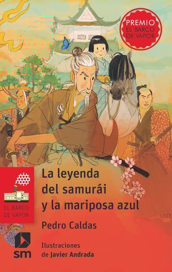 Portada del producto:  La leyenda del samurái y la mariposa azul