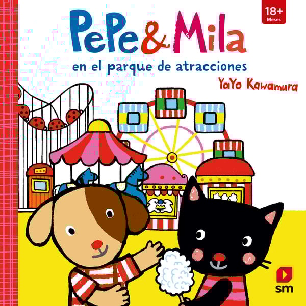 Portada del producto:  Pepe y Mila en el parque de atracciones