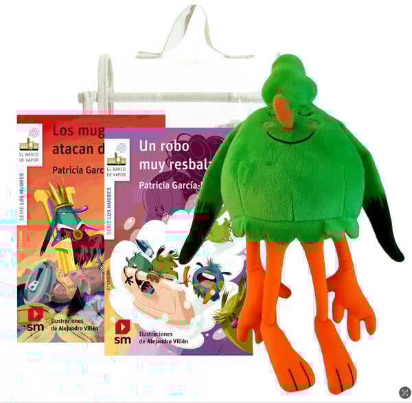 Portada del producto:  Pack Los mugres