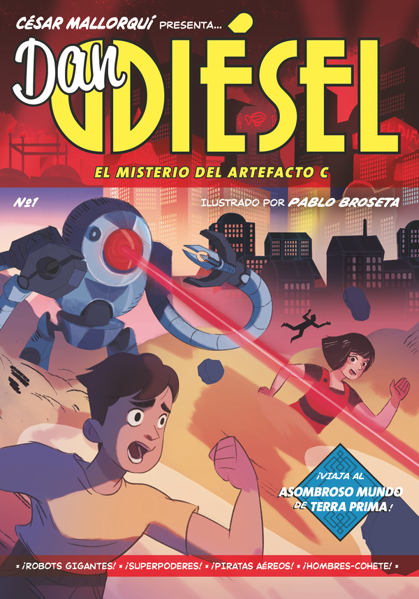Portada del producto:  Dan Diésel: El misterio del Artefacto C