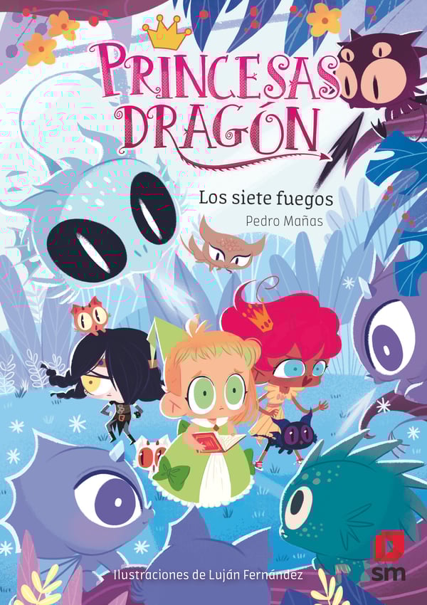 Portada del producto:  Princesas Dragón 11: Los siete fuegos