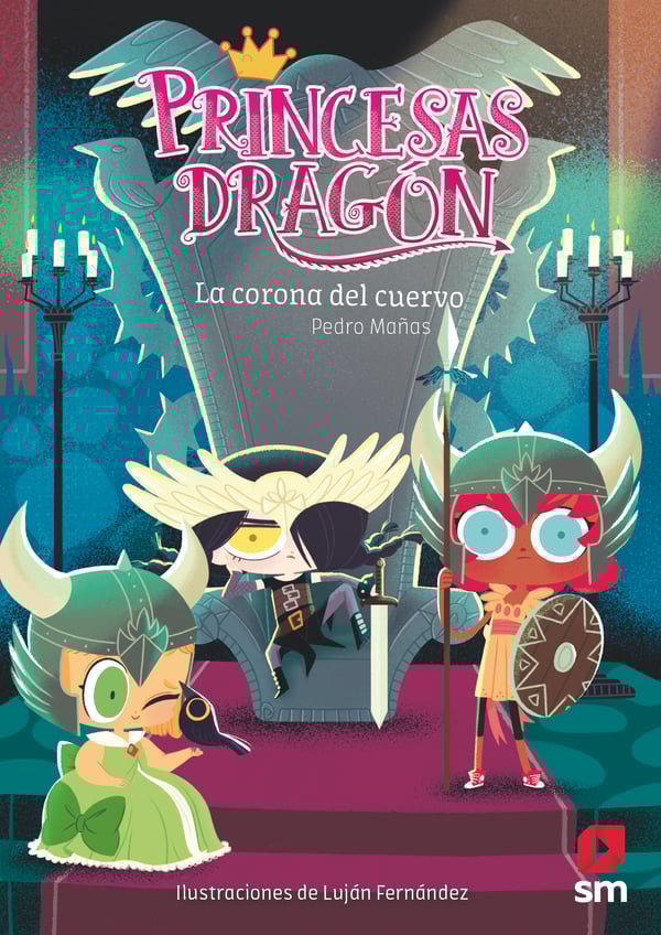 Portada del producto:  Princesas Dragón 12: La corona del cuervo