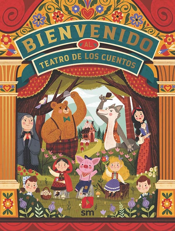 Portada del producto:  Bienvenido al teatro de los cuentos