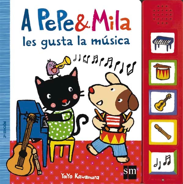 Portada del producto:  A Pepe y Mila les gusta la música