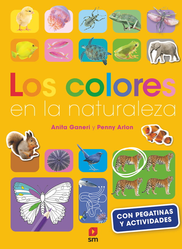 Portada del producto:  Los colores en la naturaleza