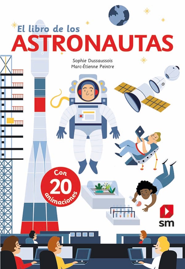 Portada del producto:  El libro de los astronautas