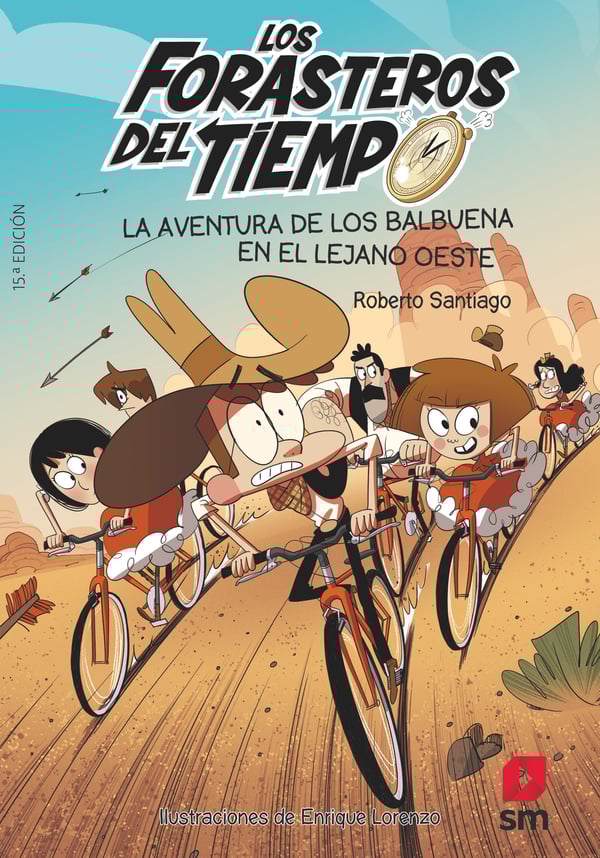 Portada del producto:  Los Forasteros del Tiempo 1: La aventura de los Balbuena en el lejano Oeste