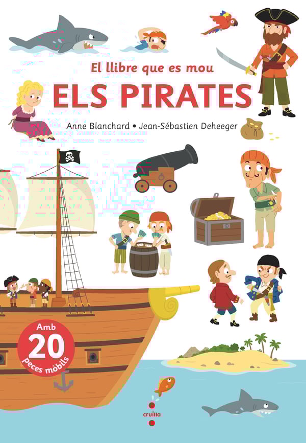Portada del producto:  El llibre que es mou: Els pirates