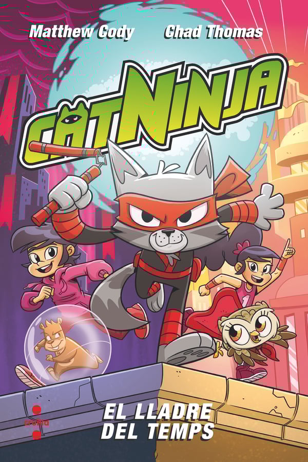 Portada del producto:  Catninja 2. El lladre del temps
