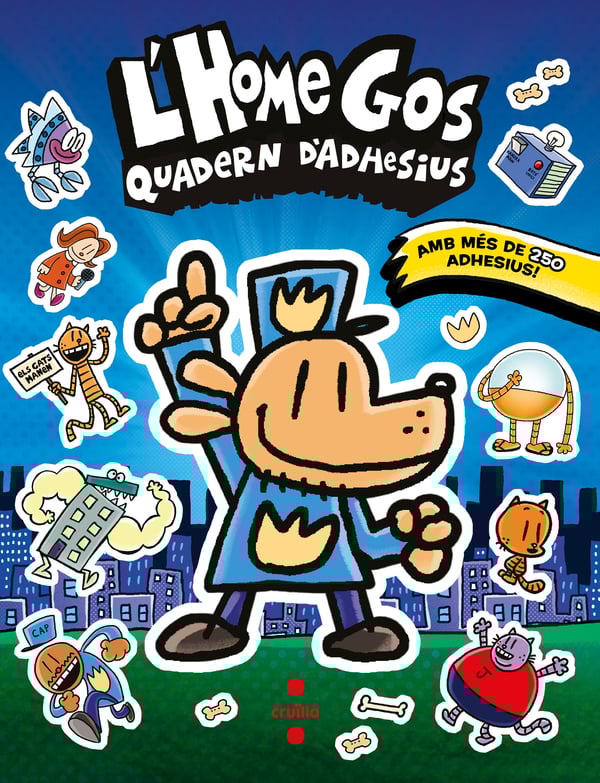 Portada del producto:  L’Home Gos. Quadern d’adhesius