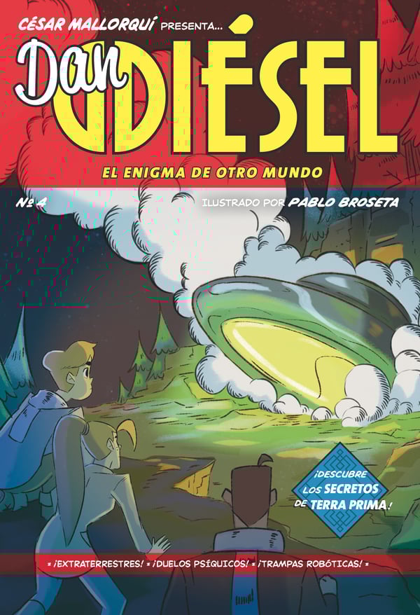 Portada del producto:  Dan Diésel 4: El enigma de otro mundo
