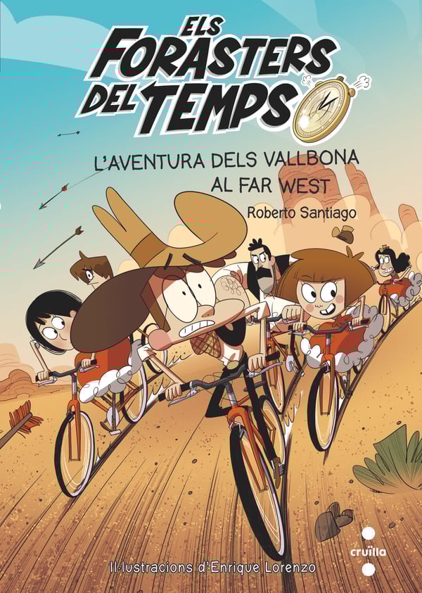 Portada del producto:  Els Forasters del temps 1: L’aventura dels Vallbona al Far West