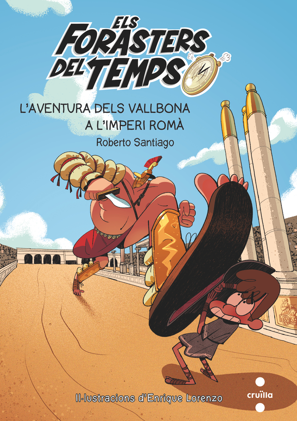 Portada del producto:  Els Forasters del temps 3: L’aventura dels Vallbona a l’Imperi Romà