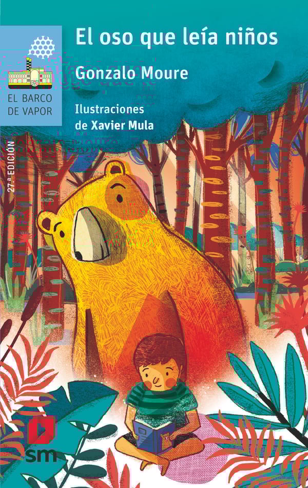 Portada del producto:  El oso que leía niños