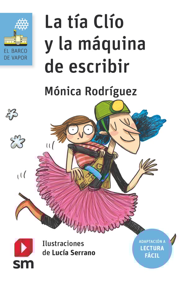 Portada del producto:  La tía Clío y la máquina de escribir (Lectura Fácil)