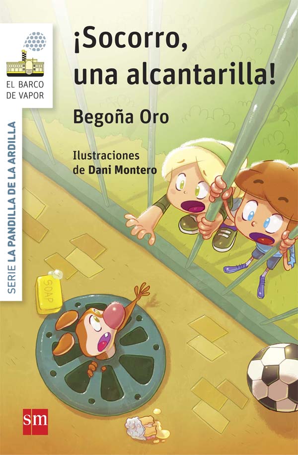 Portada del producto:  La pandilla de la ardilla 5. ¡Socorro, una alcantarilla!