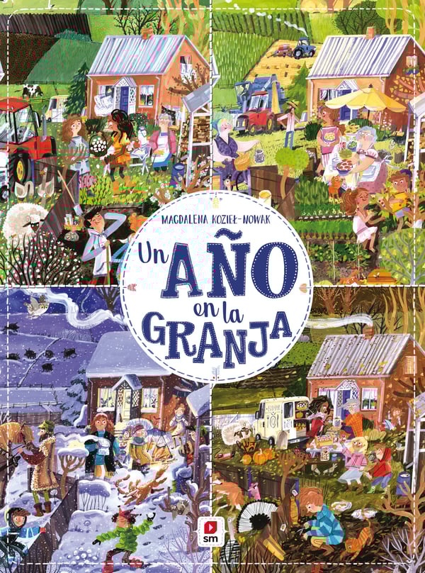 Portada del producto:  Un año en la granja