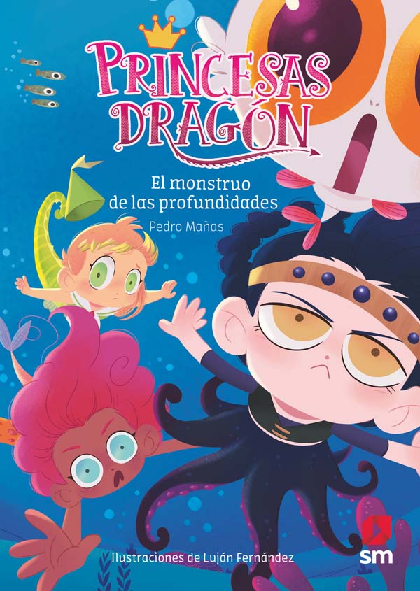 Portada del producto:  Princesas Dragón 6: El monstruo de las profundidades