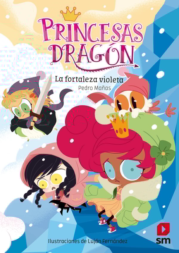 Portada del producto:  Princesas Dragón 14: La fortaleza violeta