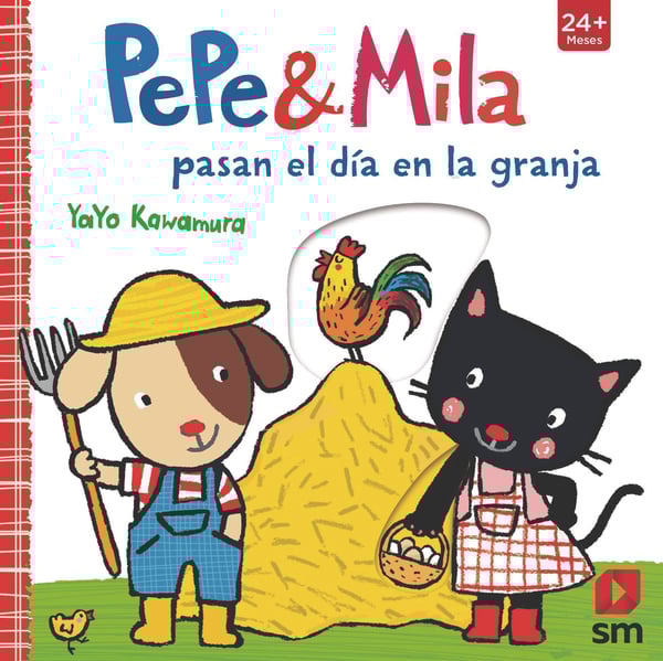 Portada del producto:  Pepe y Mila pasan el día en la granja