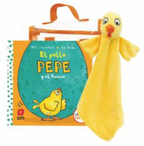 Portada del producto:  Pack doudou El pollo Pepe y el huevo