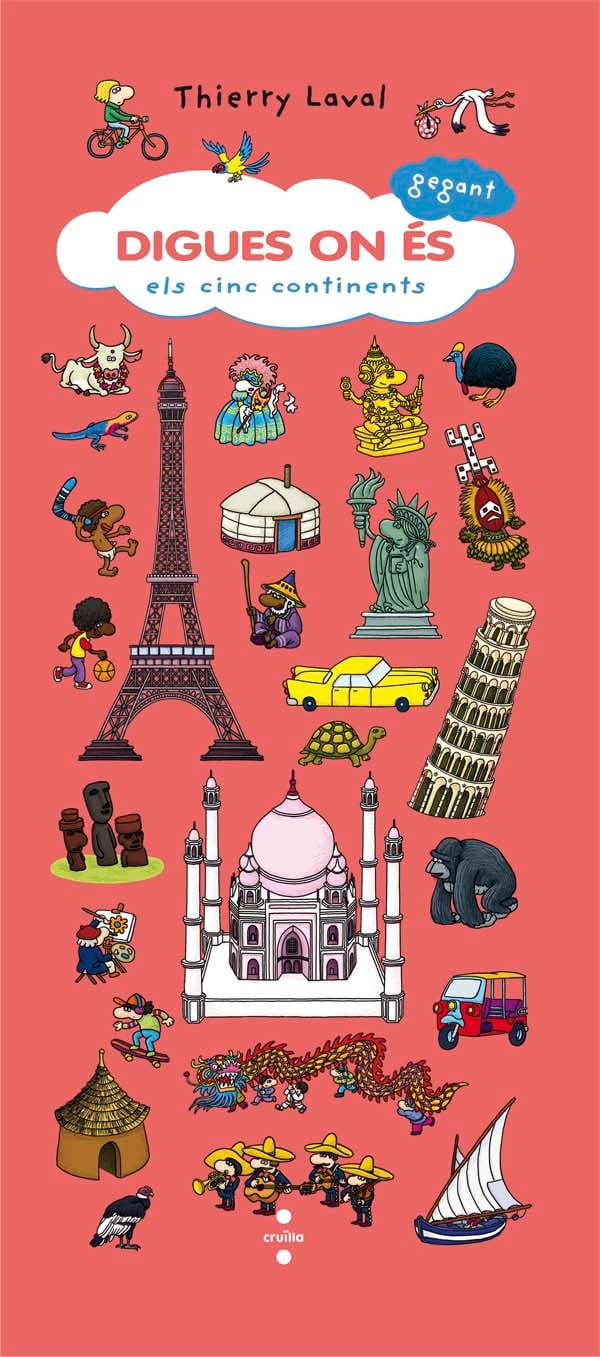 Portada del producto:  Digues on és gegant. Els cinc continents