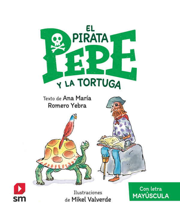 Portada del producto:  El pirata Pepe y la tortuga