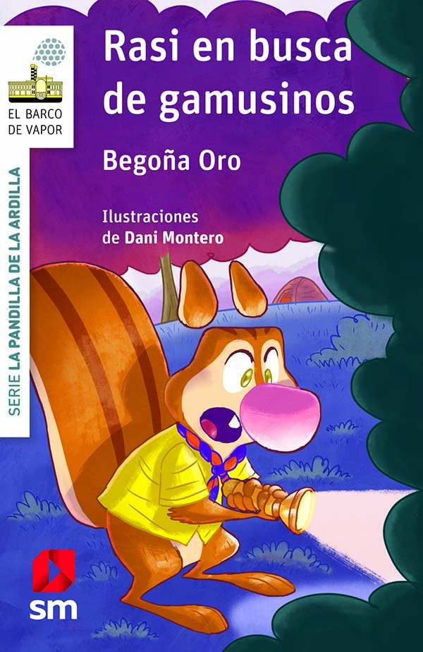 Portada del producto:  La pandilla de la ardilla 16.  Rasi en busca de gamusinos