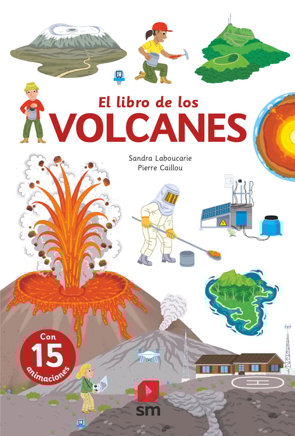 Portada del producto:  El libro de los volcanes