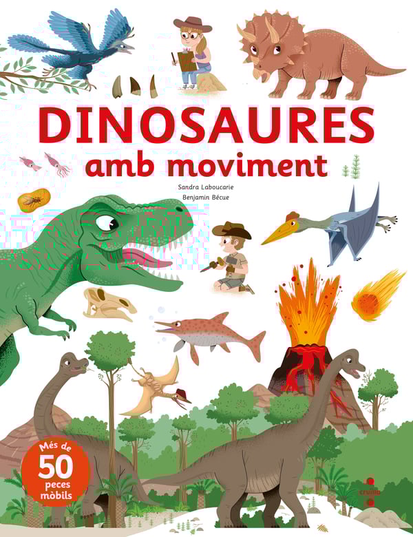 Portada del producto:  Dinosaures amb moviment