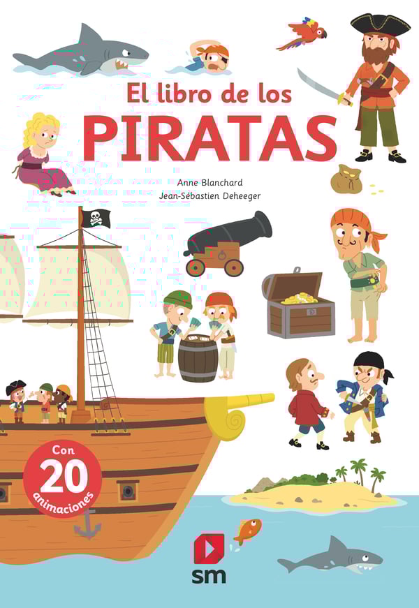 Portada del producto:  El libro de los piratas