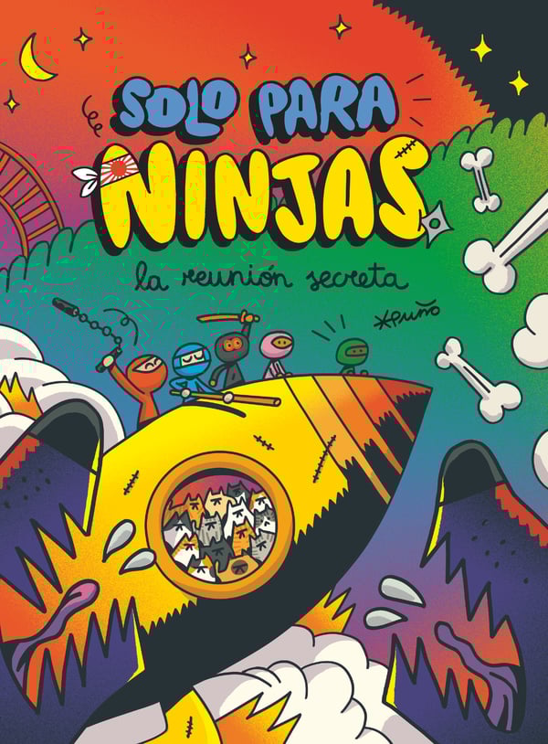 Portada del producto:  Solo para ninjas 7: La reunión secreta