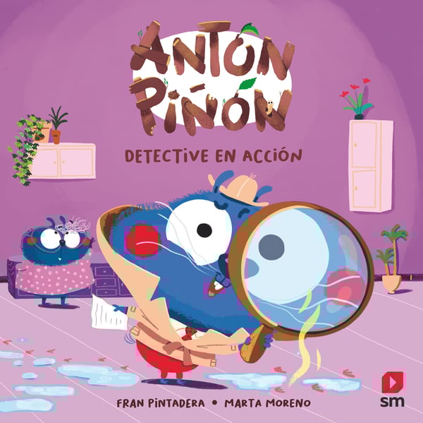 Portada del producto:  Antón Piñón, detective en acción