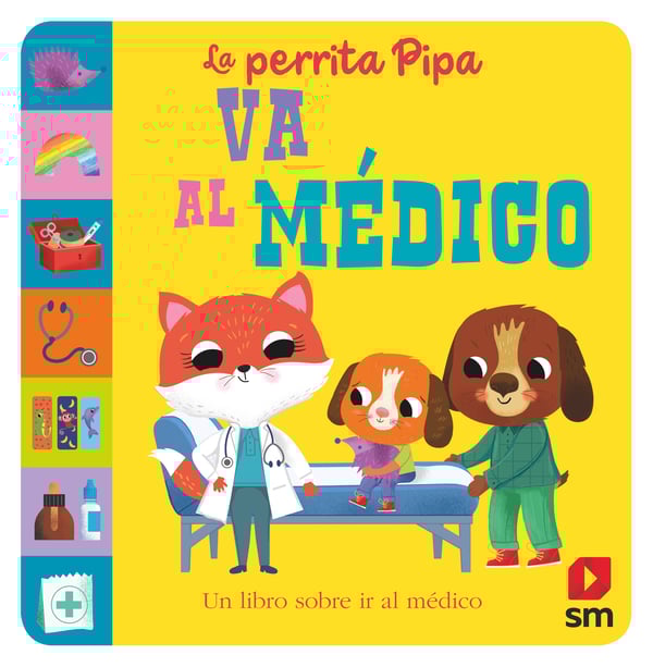 Portada del producto:  La perrita Pipa va al médico