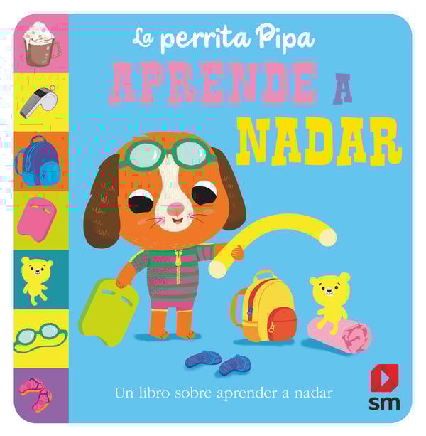 Portada del producto:  La perrita Pipa aprende a nadar