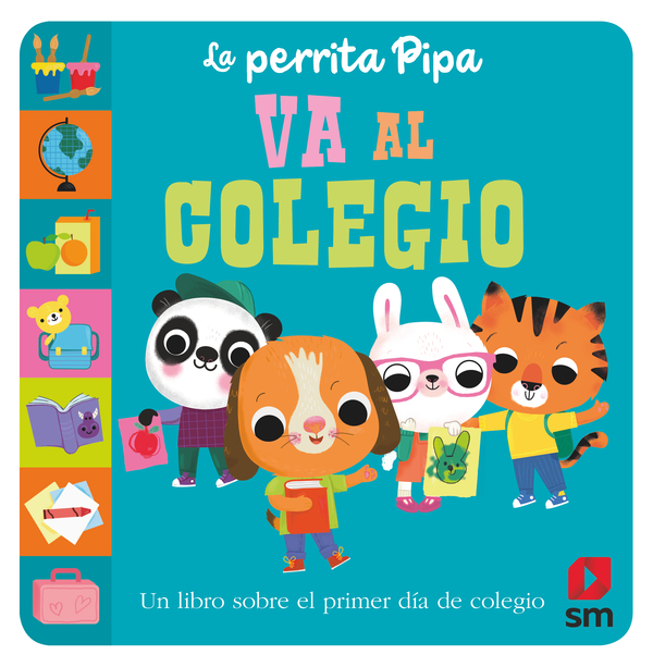 Portada del producto:  La perrita Pipa va al colegio