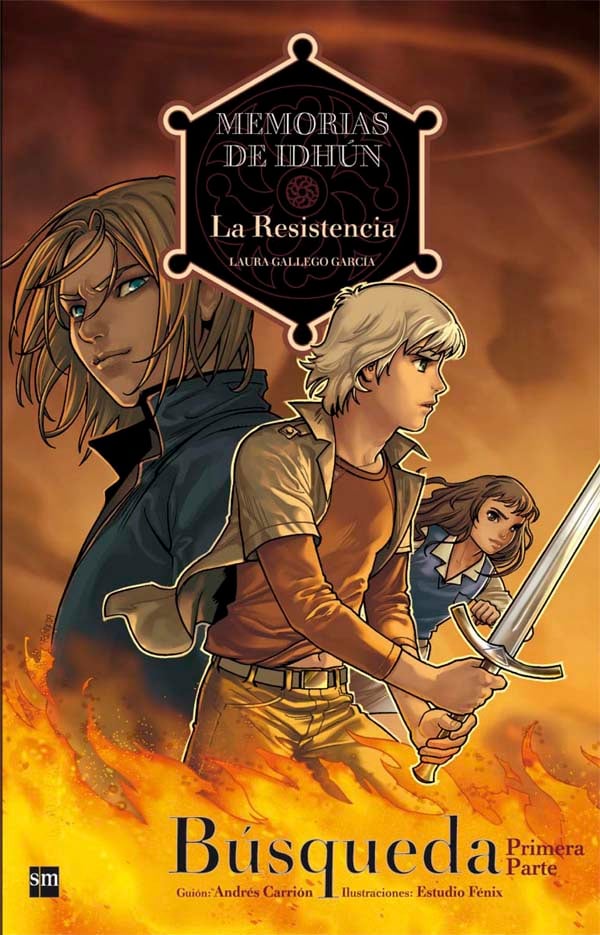 Portada del producto:  Memorias de Idhún: La Resistencia. Búsqueda [1ª Parte]. Cómic